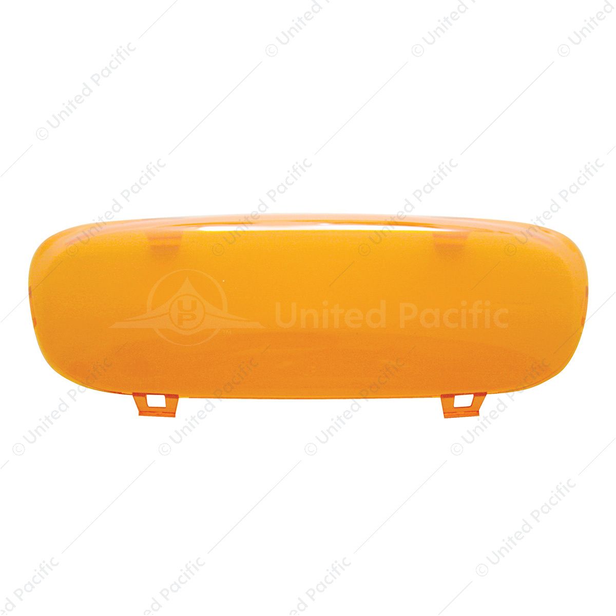 Center Dome Light Lens For Kenworth W900L/T800 (2006-2014) And T660 (2008-2014) - Amber