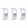 Rocker Switch Cover With Smoke Crystal For 2006+ Kenworth (Card Of 3)