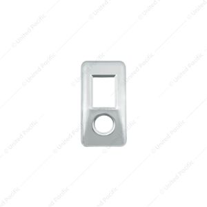 Chrome Plastic Dash Dimmer Switch Trim For 2006+ Kenworth W900/T800/T660/C500