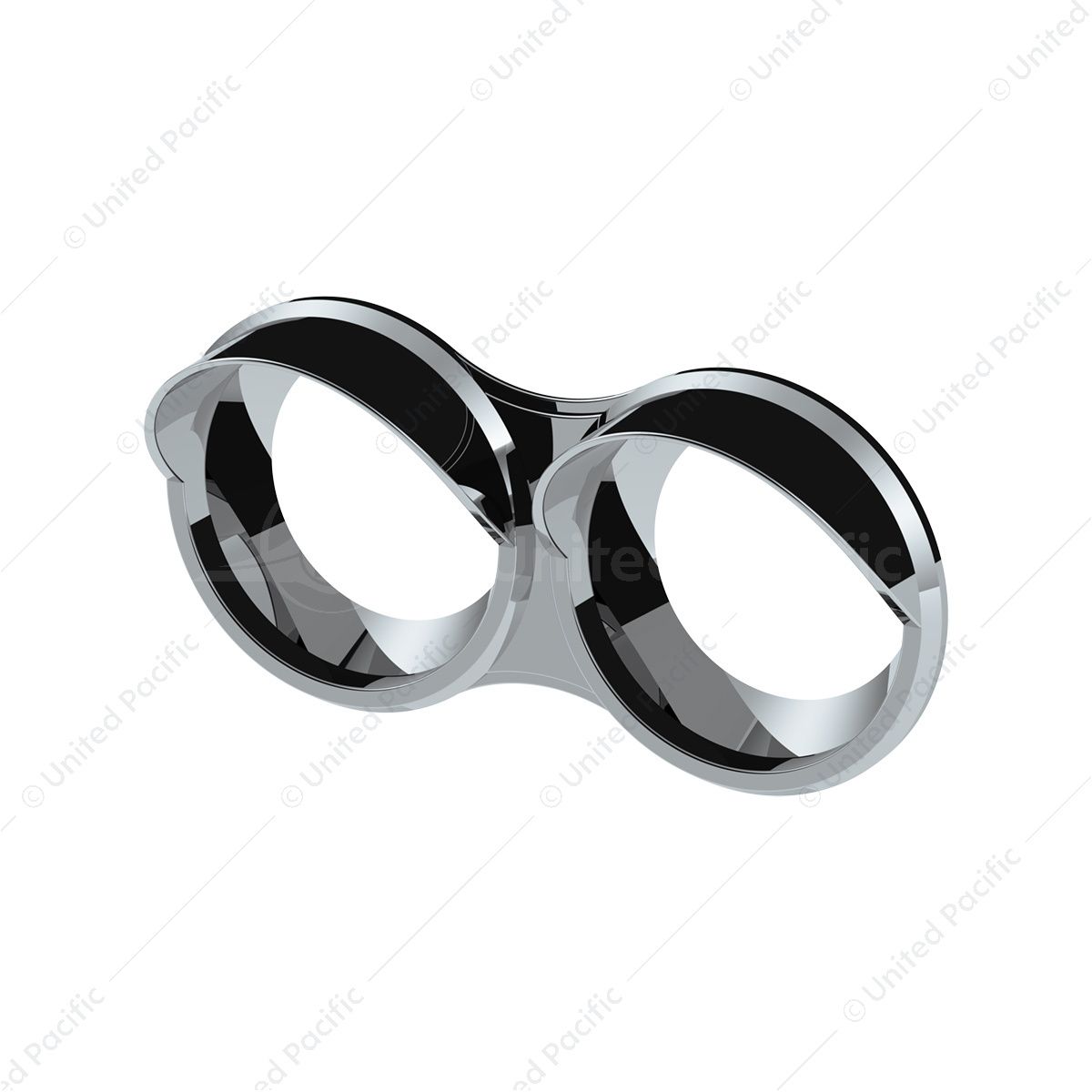 Small 2 Gauge Cluster Cover With Visor For 2006+ Kenworth