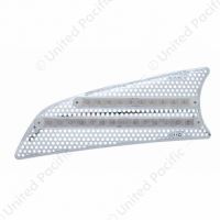 2007+ Kenworth T660 LED Air Intake (Driver) - Amber LED/Clear Lens