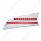 2007+ Kenworth T660 LED Air Intake (Driver) - Red LED/Red Lens