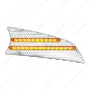 2007-2017 Kenworth T660 LED Air Intake With Amber LED