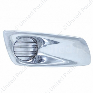 Chrome Plastic Fog Light Cover Without Light Opening For 2008-2017 Kenworth T660