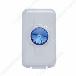 Switch Plug Cover For Volvo - Blue Crystal (2-Pack)