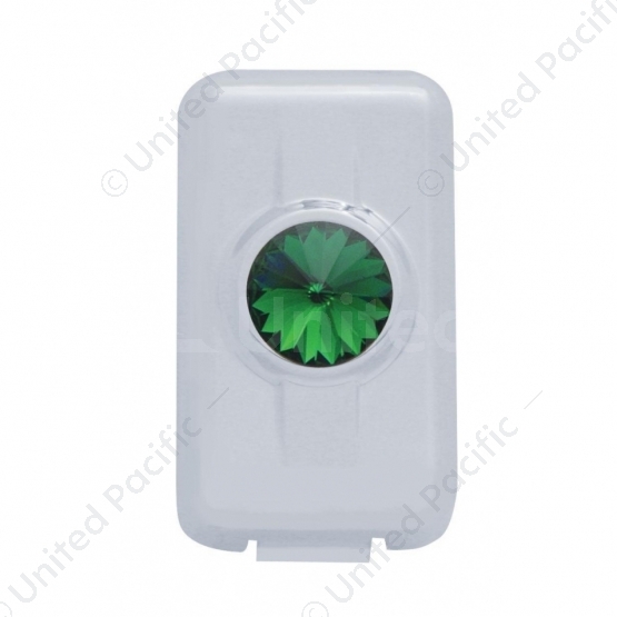 Switch Plug Cover For Volvo - Green Crystal (2-Pack)