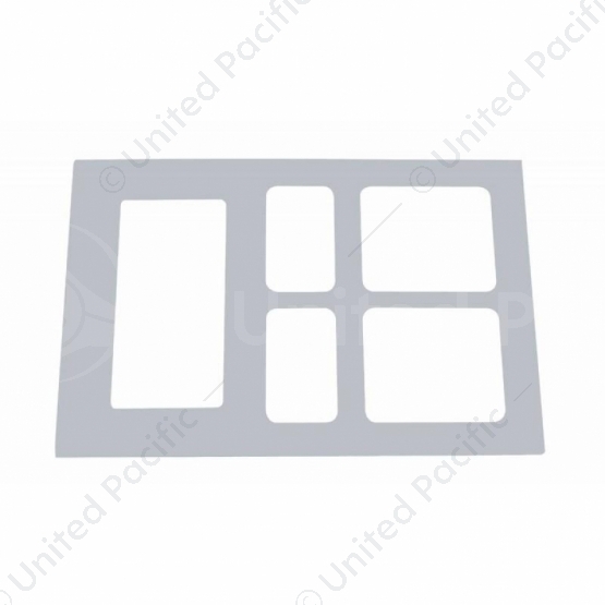 Volvo Stainless Switch Panel Trim With Gauge