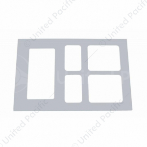 Volvo Stainless Switch Panel Trim With Gauge