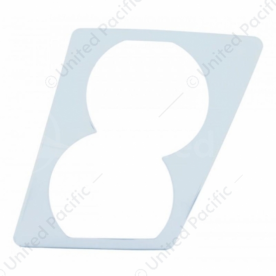 Chrome Daytime Running/Fog Light Cover For 2003-2017 Volvo VN/VNL - Driver