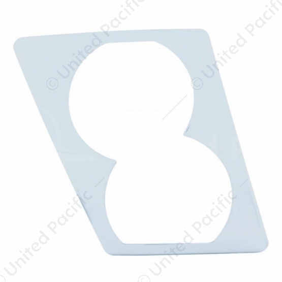 Chrome Daylight Running/Fog Light Cover For 2003-2017 Volvo VN/VNL - Passenger