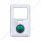 Rocker Switch Cover With Crystal For 1998-2018 Volvo VNL - Green