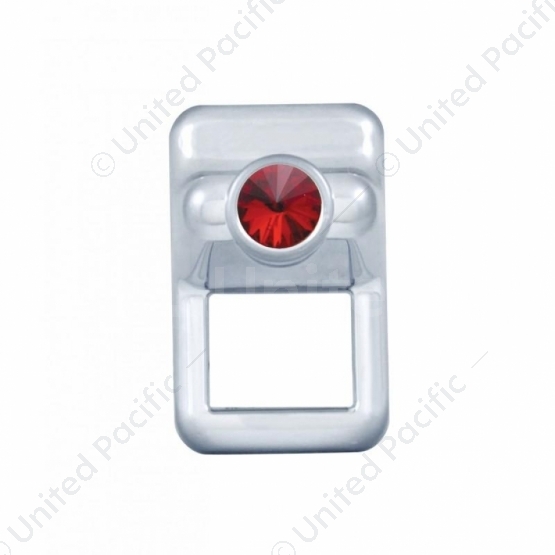 Toggle Switch Cover For Volvo - Red Crystal