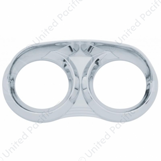 2 Gauge Cluster Cover With Visor For 2001-2005 Peterbilt 379 & 378