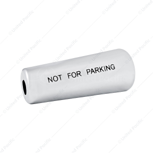 Chrome Plastic "Not For Parking" Trailer Brake Lever Cover For Peterbilt/Kenworth W/Bendix T-294095-
