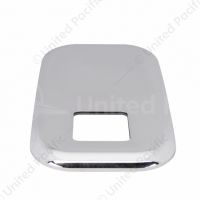 Chrome Shift Plate Cover For Peterbilt Trucks - Fits OEM S22-6041M01-252 (Bulk)