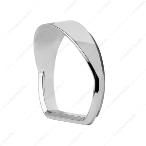 Chrome Plastic Speed/Tachometer Gauge Bezel For Peterbilt 579 (2013-2021) & 587 (2010-2016)