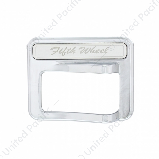 Chrome Rocker Switch Cover For Peterbilt 579 (2013-2019) & 567 (2014-2018)- Fifth Wheel