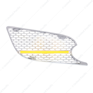 Chrome Air Intake Grille With LED GloLight For 2012-2021 Peterbilt 579