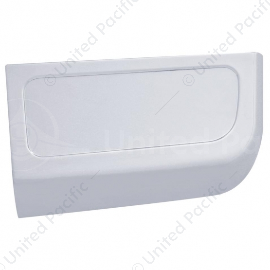 Chrome Plastic Dash Storage Compartment Flip Cover W/Indent For 1998-2002 Freightliner Century