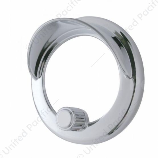 Clock Bezel With Visor For Freightliner - Plain