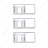 Chrome Toggle Switch Trim For Freightliner - Old Style (Card of 3)