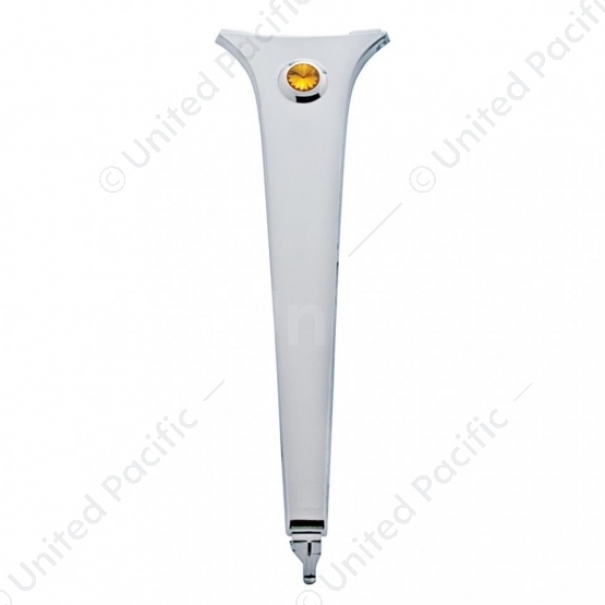 Chrome Center Dash Trim W/Crystal For Columbia (2004-20), Century (1997-10), & Coronado (2003-10), A