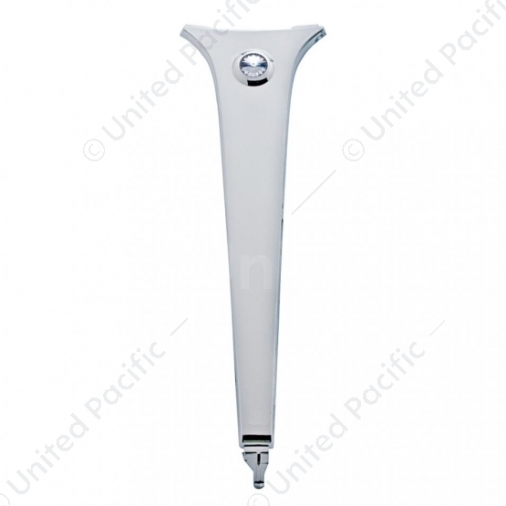 Chrome Center Dash Trim W/Crystal For Columbia (2004-20), Century (1997-10), & Coronado (2003-10), C