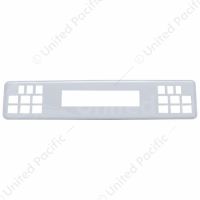 Chrome Plastic Center Dash Warning Light Panel Cover For Freightliner