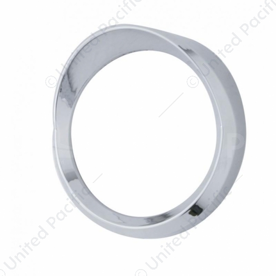 Chrome Plastic Speed/Tachometer Gauge Cover With Visor For 2000-2007 International 9900IX/9900I/9400