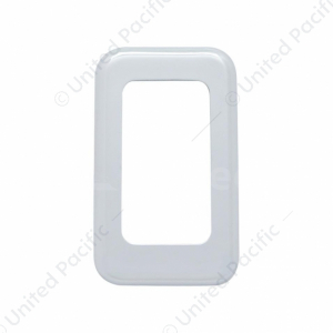 Chrome Plastic Window Switch Bezel For 2000-2010 International 9900i/9400i/9200i (Card of 3)