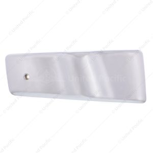 Chrome Plastic Bottom Mirror Post Cover For 1996-2010 Freightliner Century - Passenger