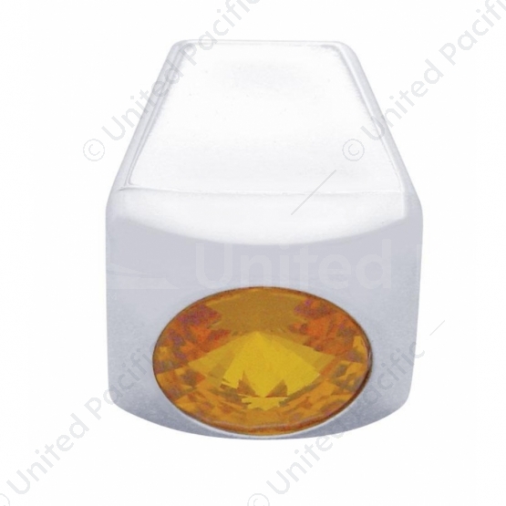A/C Slider Control Knob With Amber Crystal For Freightliner (3-Pack)