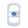 Rocker Switch Cover With Blue Crystal For Freightliner (3-Pack)