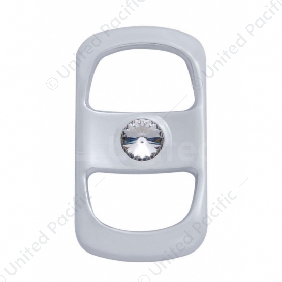 Rocker Switch Cover With Clear Crystal For Freightliner (3-Pack)