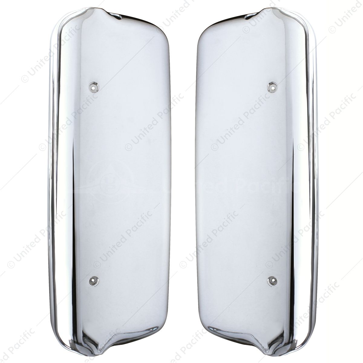 Chrome Mirror Cover Set For Freightliner Century (2005-2010) & Columbia (2005-2020)