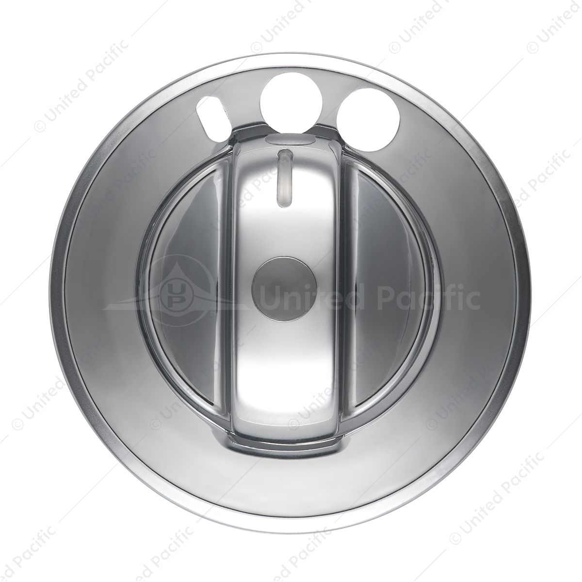 Chrome Plastic 2-Piece Headlight Switch Cover For 2008-2017 Freightliner Cascadia