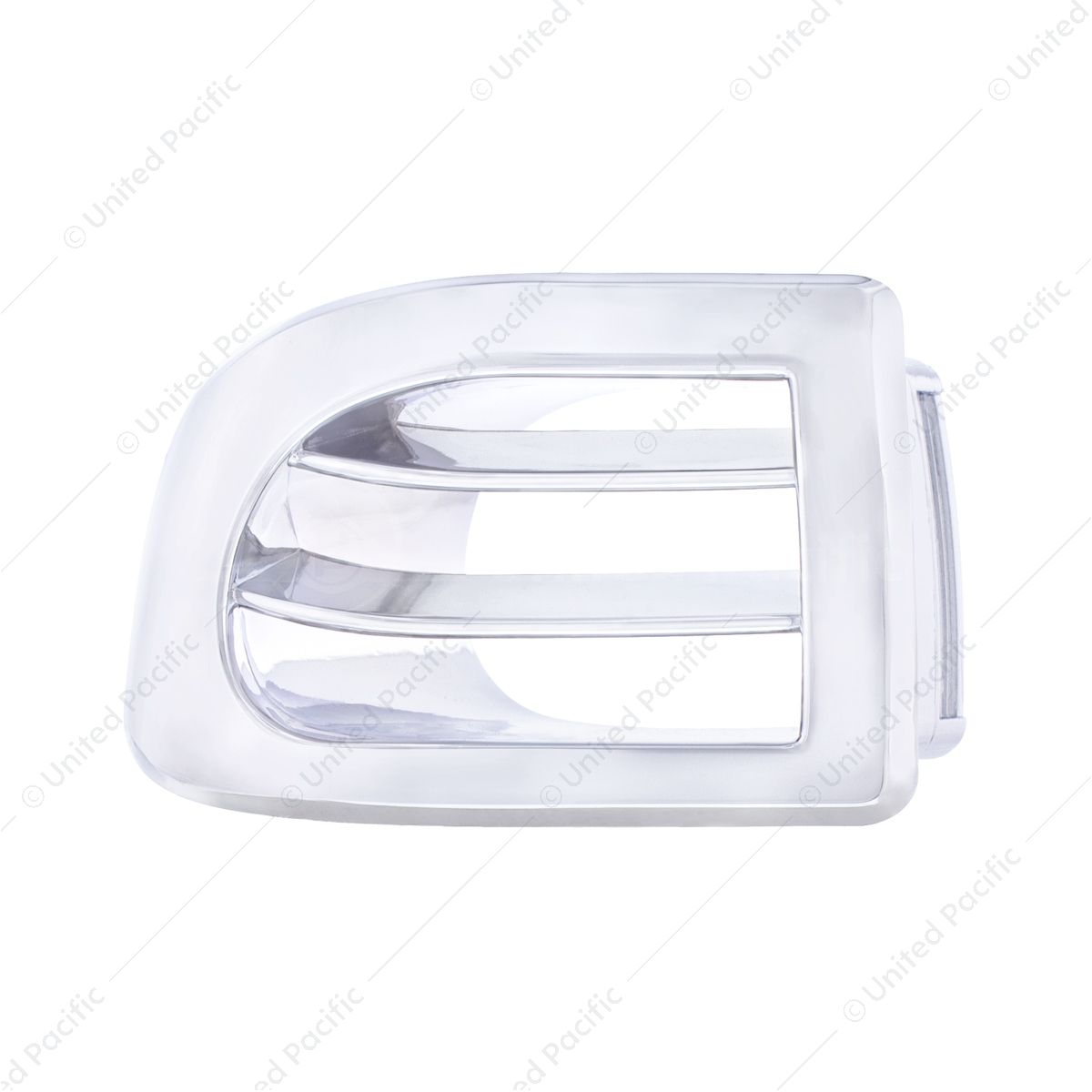 Chrome Plastic A/C Vent For 2008-2017 Freightliner Cascadia - Driver/Fixed