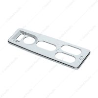Chrome Window Switch Cover For 2008-2017 Freightliner Cascadia - Driver-5 Openings