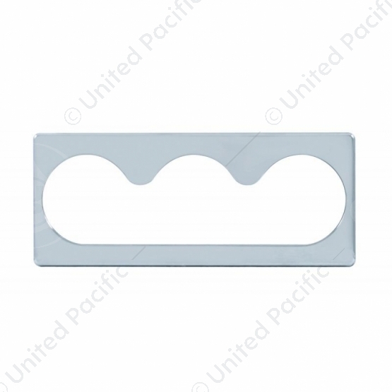 Chrome A/C Control Cover For International ProStar (2008-2019), 9900/9400/9200 (2000-2010)