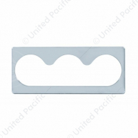 Chrome A/C Control Cover For International ProStar (2008-2019), 9900/9400/9200 (2000-2010)