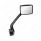 Chrome Hood Mirror Assembly W/ Sequential LED Turn Signal For 2013-2021 Kenworth T680 & Peterbilt 57