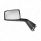 Chrome Hood Mirror Assembly With Sequential LED Turn Signal For 2018-2024 Volvo VNL - Driver