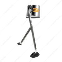 SS Hood Mirror Assembly With Sequential LED Turn Signal For 2008-2017 International Prostar - Passen