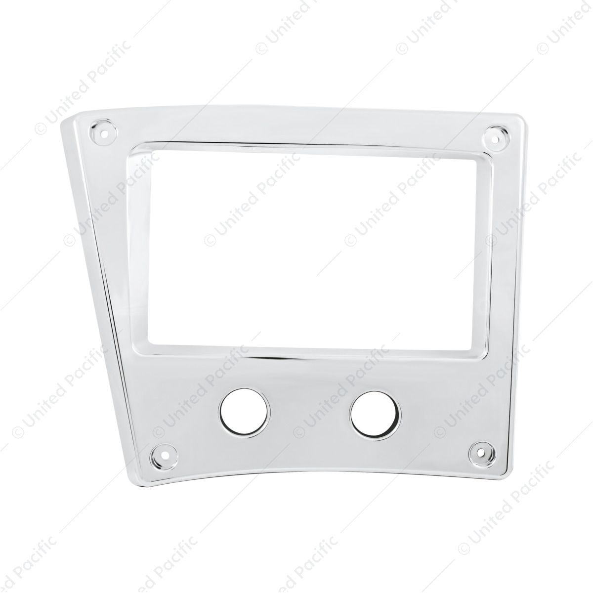 Chrome Plastic Radio/Air Valve Trim For 2008-2017 Freightliner Cascadia