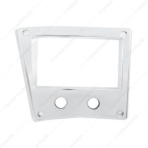 Chrome Plastic Radio/Air Valve Trim For 2008-2017 Freightliner Cascadia
