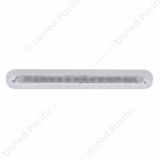 Freightliner 14 LED 12" Mirror Light Bar - Amber LED/Clear Lens