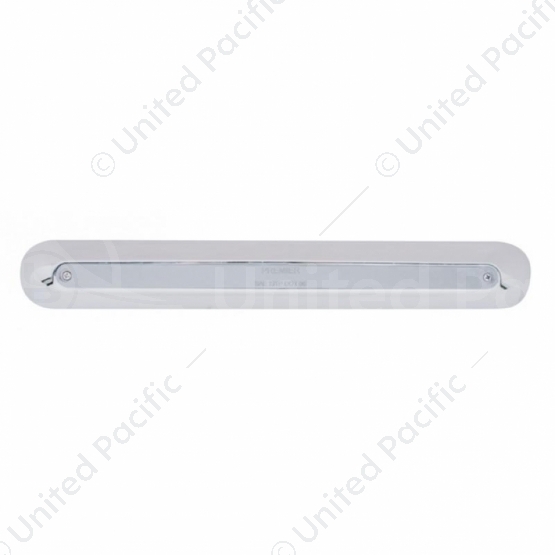 Freightliner 19 LED 12" Mirror Light Bar - Amber LED/Chrome Lens