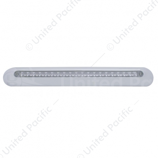 Freightliner 19 LED 12" Mirror Light Bar - Amber LED/Clear Lens