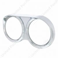 2 Gauge Cluster Bezel With Visor For 2008-2017 Freightliner Cascadia