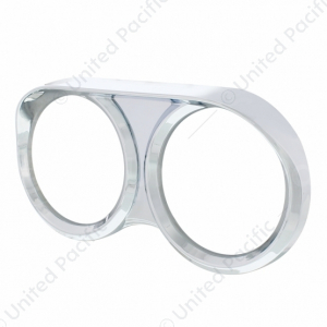 2 Gauge Cluster Bezel With Visor For 2008-2017 Freightliner Cascadia